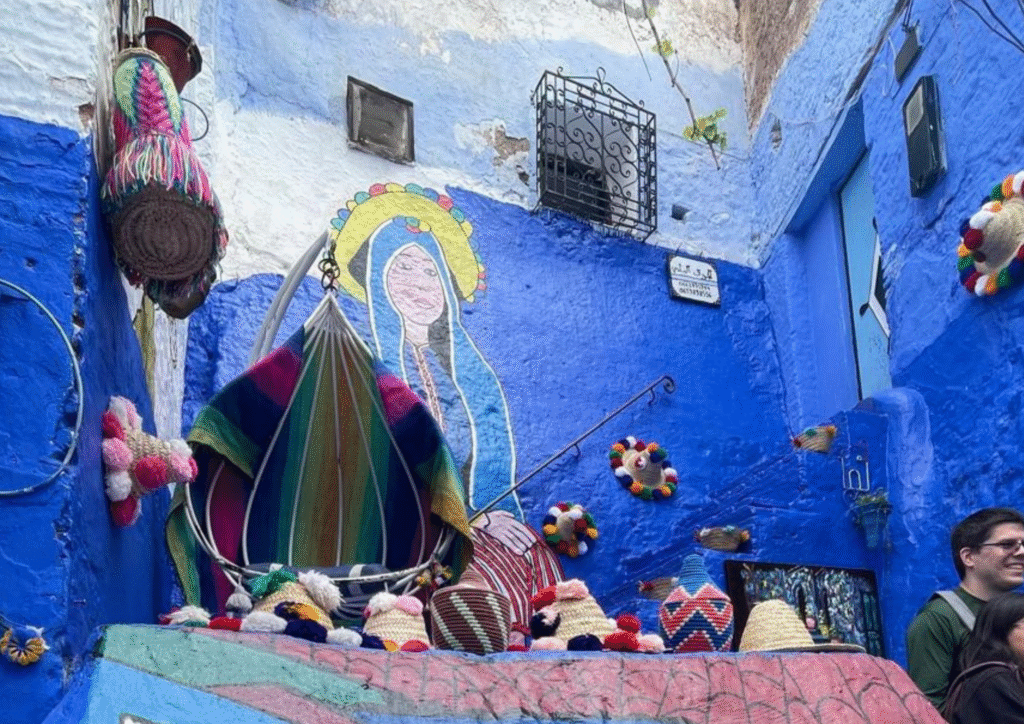 Chefchaouen blue city Morocco - popular day trip destination