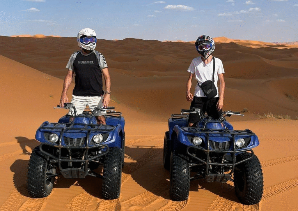 Sahara quads Merzouga Best atv merzouga 8 Day Deluxe Morocco Trip