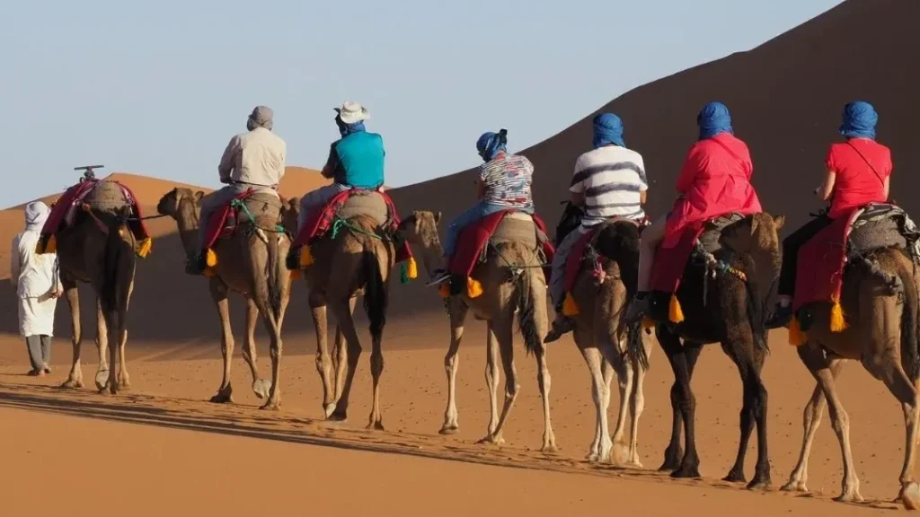 Custom Morocco desert trip at sunrise in Erg Chebbi, Merzouga