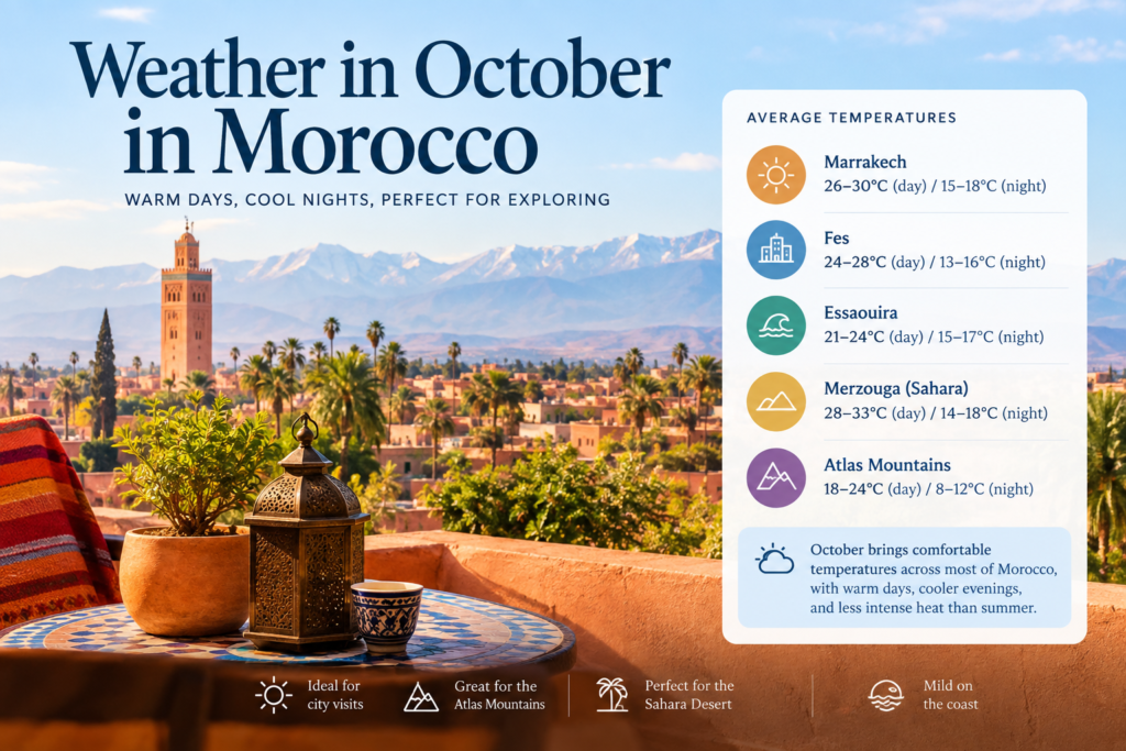 October in Morocco: Weather, Best Places & 3-7 Day Itineraries