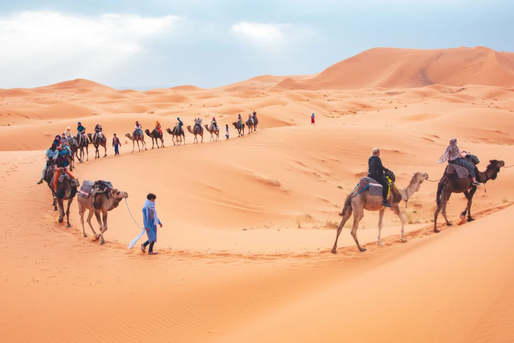 Desert Tours in Morocco Erg Chebbi Dunes of Merzouga Organized Trips to Morocco