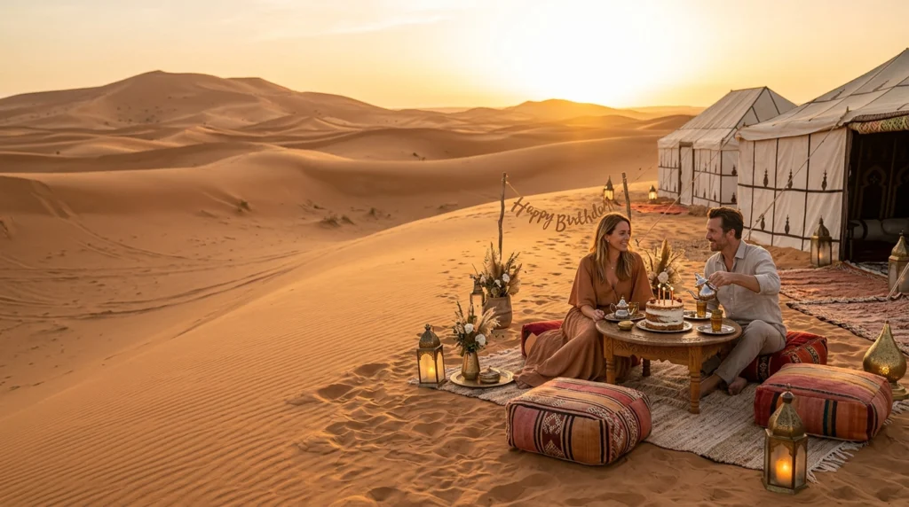 Celebrate Your Birthday in Morocco’s Sahara Desert: A Birthday to Remember